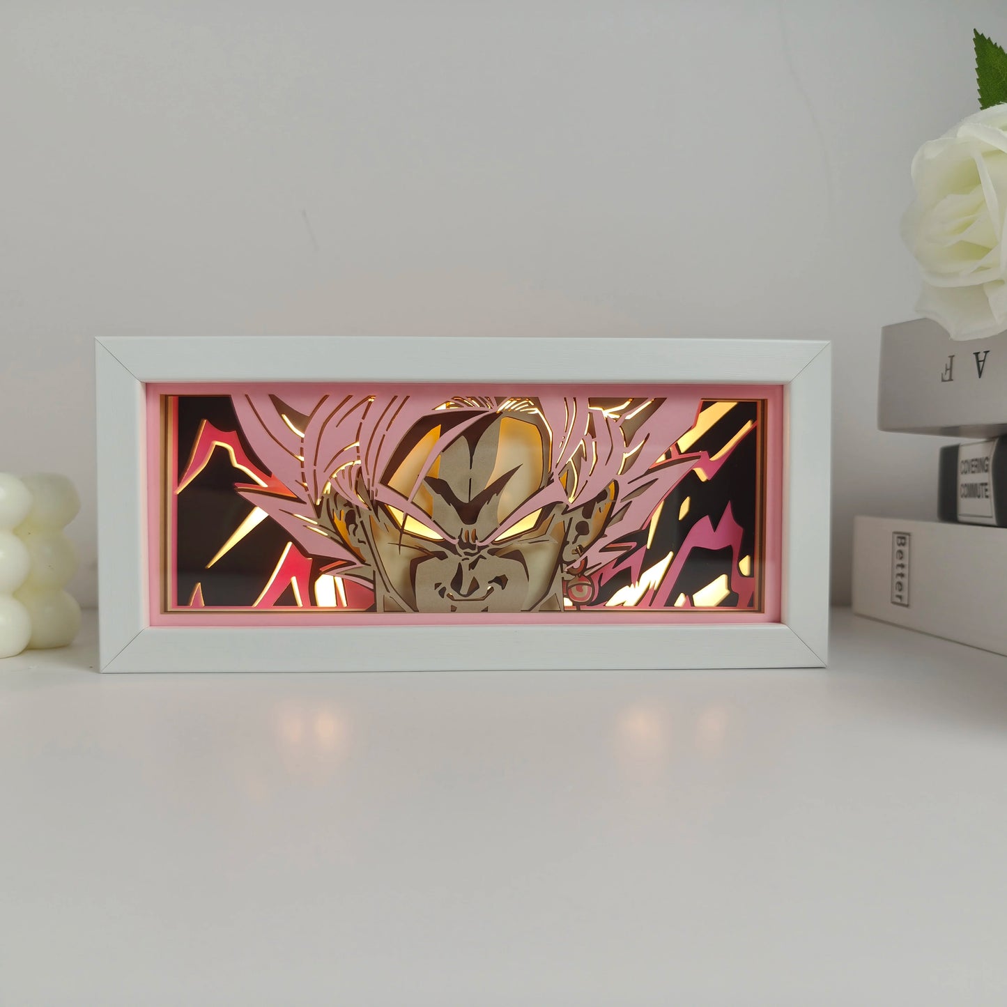 3D LED Night Light Goku & Vegeta – Dragon Ball Z USB Rechargeable