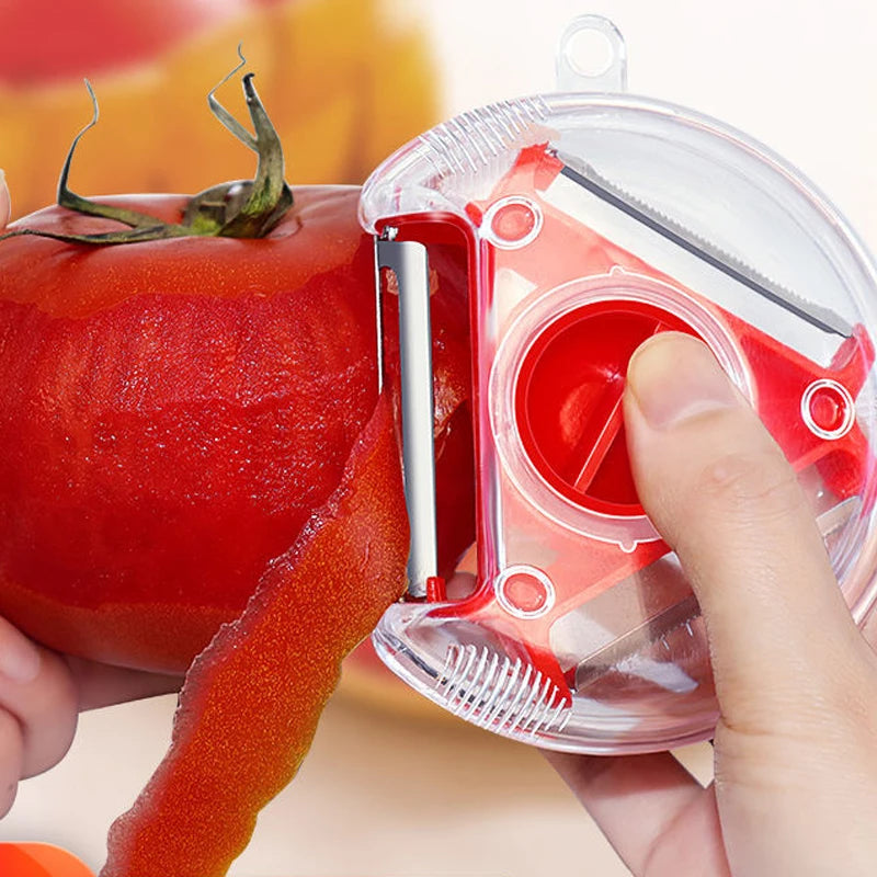 3-in-1 Magic Trio Peeler Set with Julienne and Zester Blades