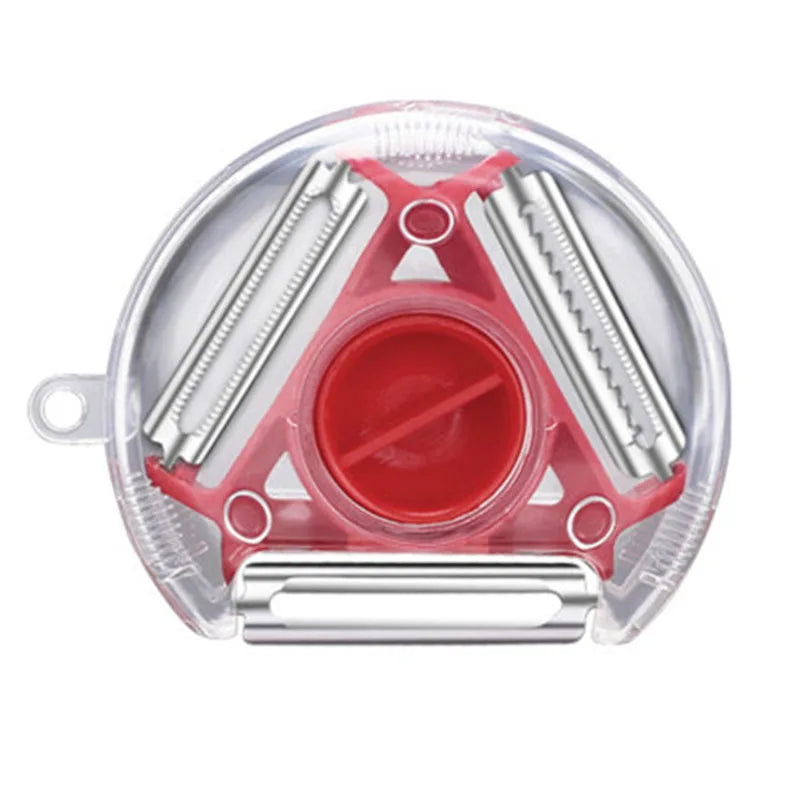 3-in-1 Magic Trio Peeler Set with Julienne and Zester Blades