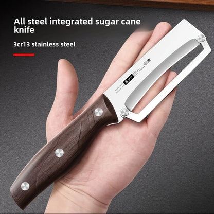 Stainless Steel Fruit & Vegetable Peeler with Wooden Handle