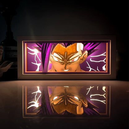 3D LED Night Light Goku & Vegeta – Dragon Ball Z USB Rechargeable