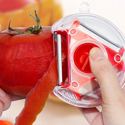 3-in-1 Magic Trio Peeler Set with Julienne and Zester Blades