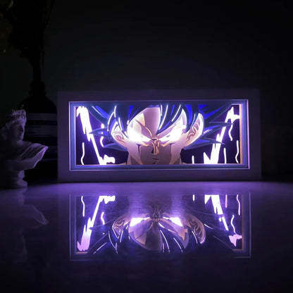 3D LED Night Light Goku & Vegeta – Dragon Ball Z USB Rechargeable